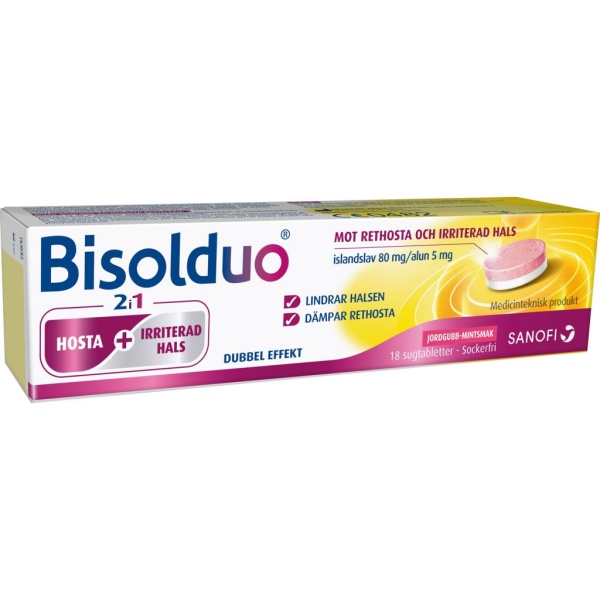 Bisolduo Jordgubb & mint 18 st