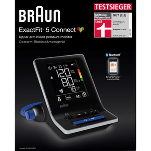 Braun Blodtrycksmätare ExactFit 5 Connect 1 st