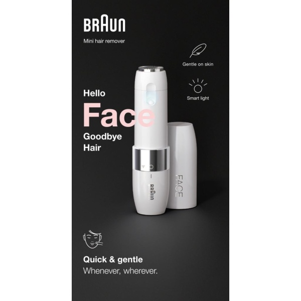 Braun Face Mini Hårborttagare FS1000 Vit
