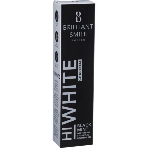 Brilliant Smile HiWhite Charcoal Black Mint 65 ml