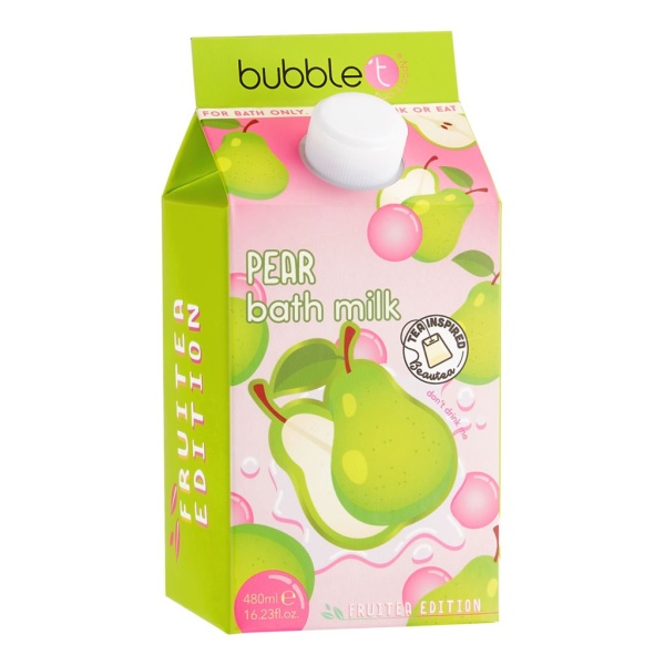 BubbleT Fruitea Pear Bath Milk 480 ml