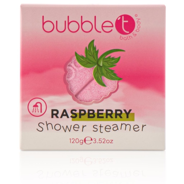 BubbleT Fruitea Raspberry Shower Steamer 120 g