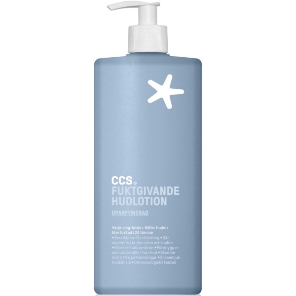 CCS Fuktgivande Hudlotion Oparfymerad 350 ml