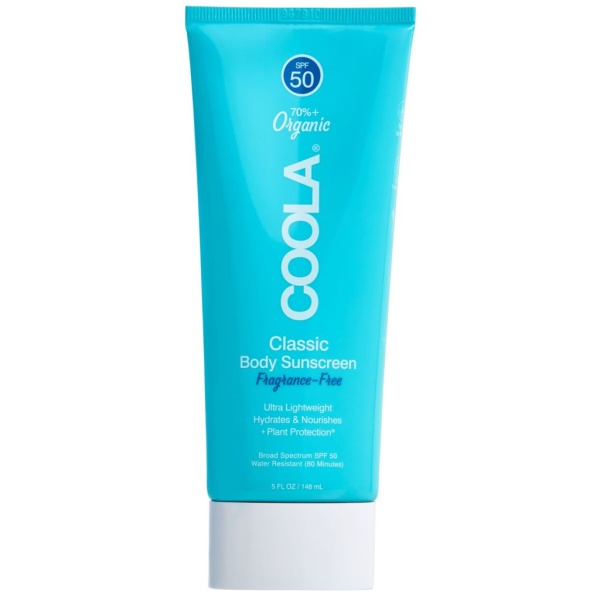 COOLA Classic Body Lotion SPF 50 Fragrance-Free 148ml