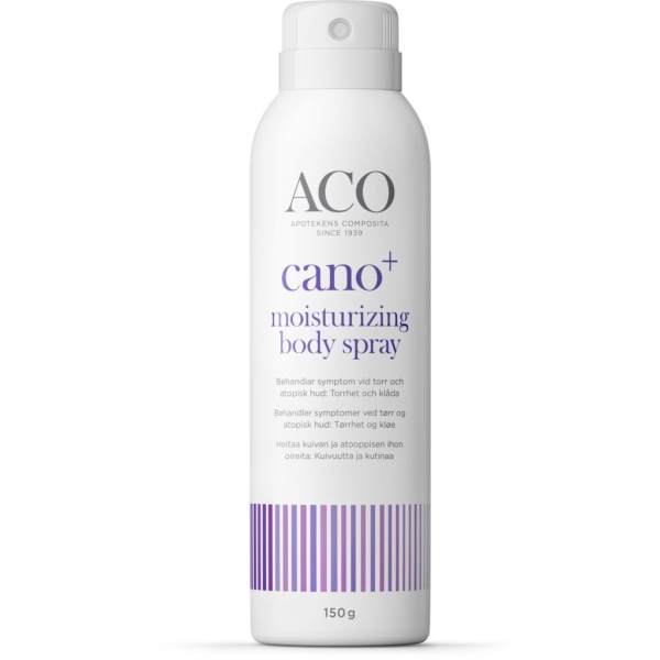 Canoderm Cano+ Moisturizing Body Spray Torr Hud 150 g