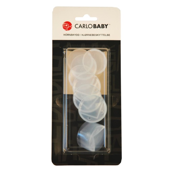 Carlo Baby Hörnskydd Transparent 4 st