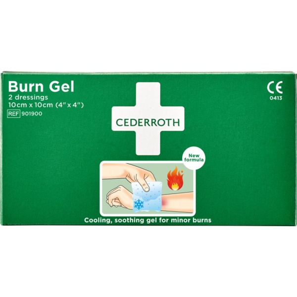 Cederroth Kompress Burn Gel 10 x 10 cm 2 st