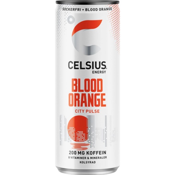 Celsius Blood Orange City Pulse 355 ml