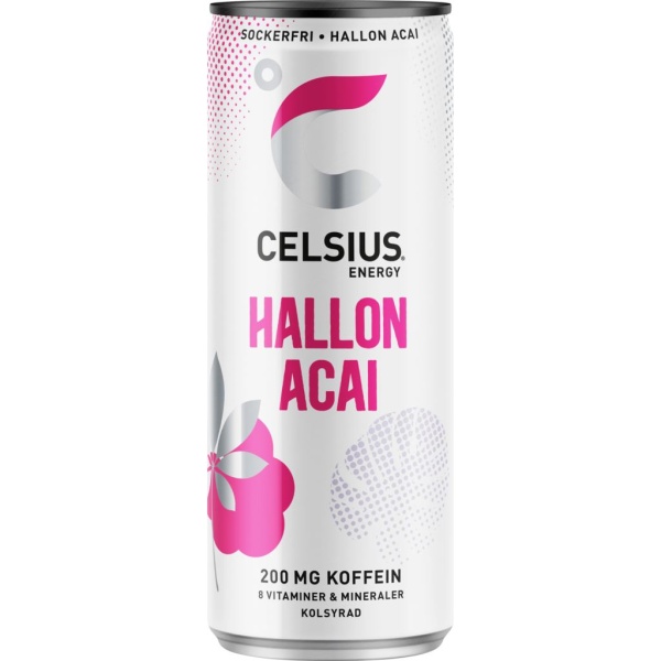 Celsius Hallon & Acai 355 ml