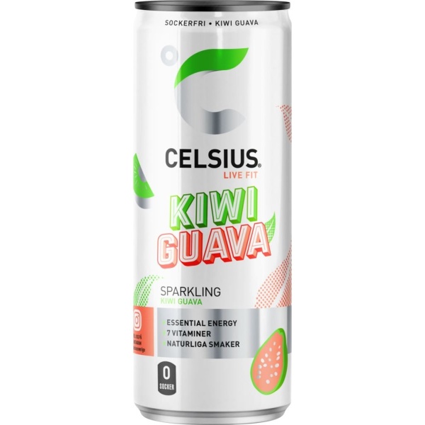 Celsius Live Fit Kiwi Guava 355 ml