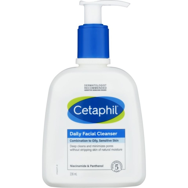 Cetaphil Daily Facial Cleanser Combination & Oily Skin 236 ml