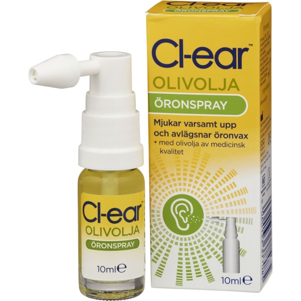 Cl-ear Olivolja Öron spray 10 ml