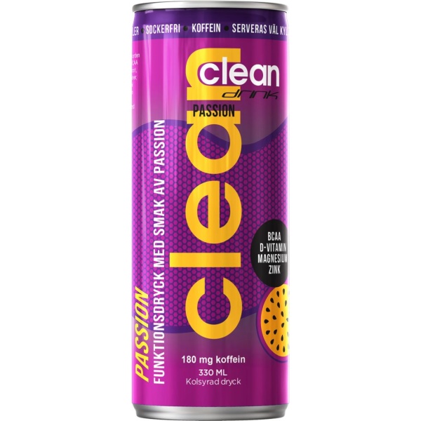 Clean Drink BCAA Passion 330 ml