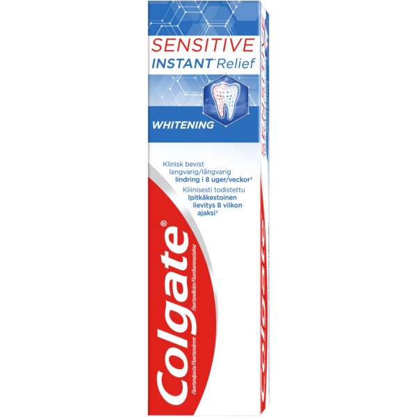 Colgate Sensitive Instant Relief Whitening Tandkräm 75 ml