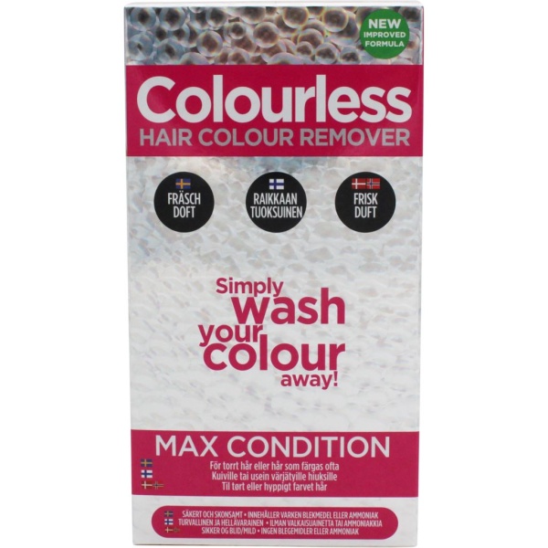 Colourless Haircolour Remover Max Condition