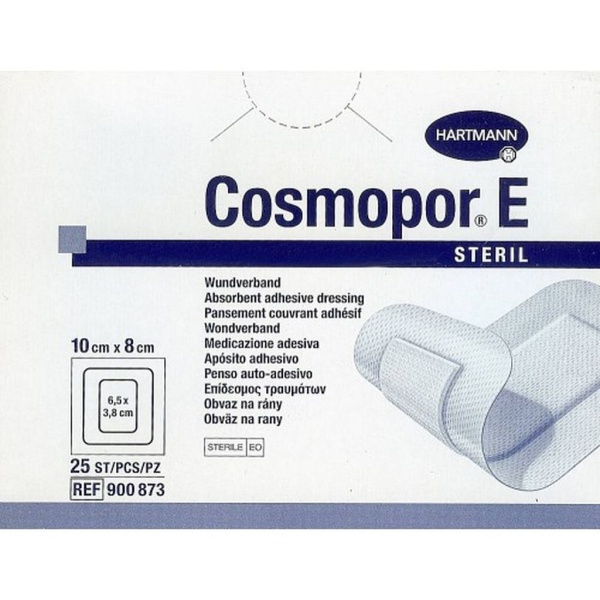 Cosmopor E sterilt själv 10x8 25 st