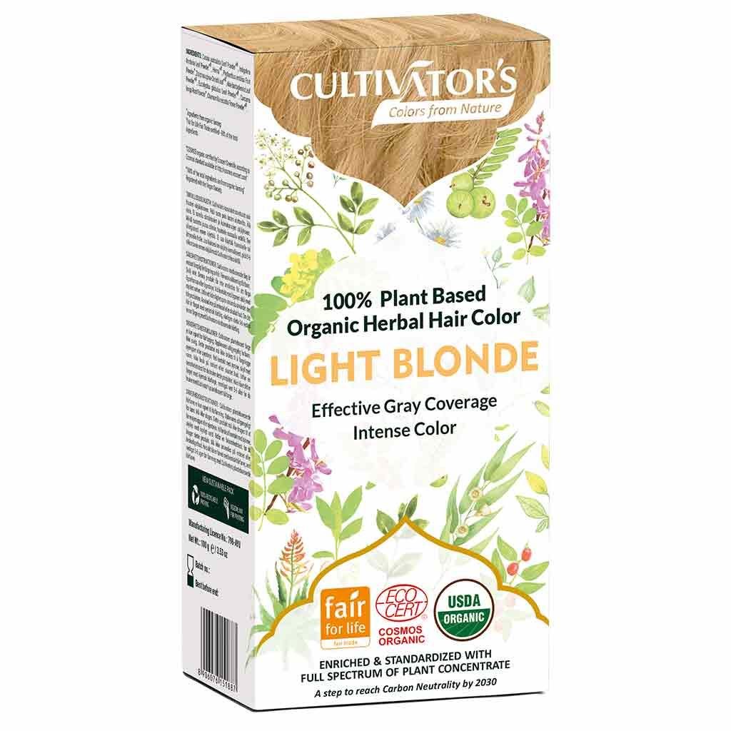 Cultivator's Organic Herbal Hair Color Light Blonde 1 st