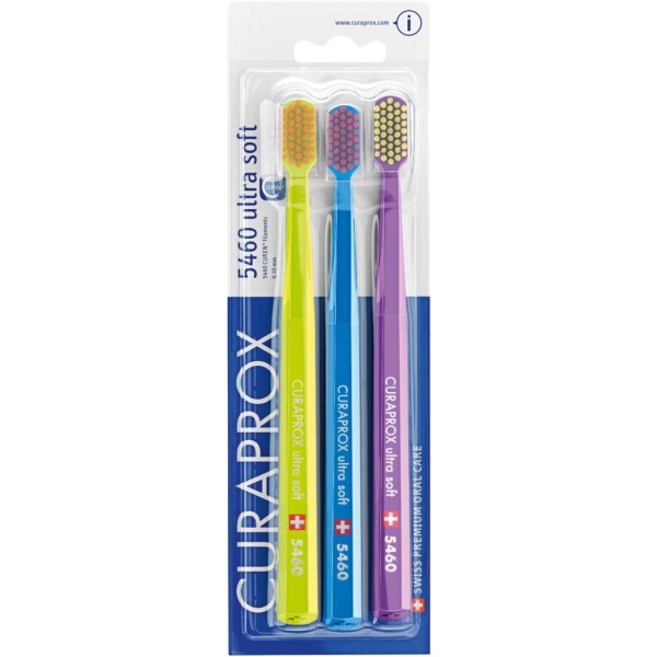 Curaprox Ultra Soft 5460 tandborste 3-pack