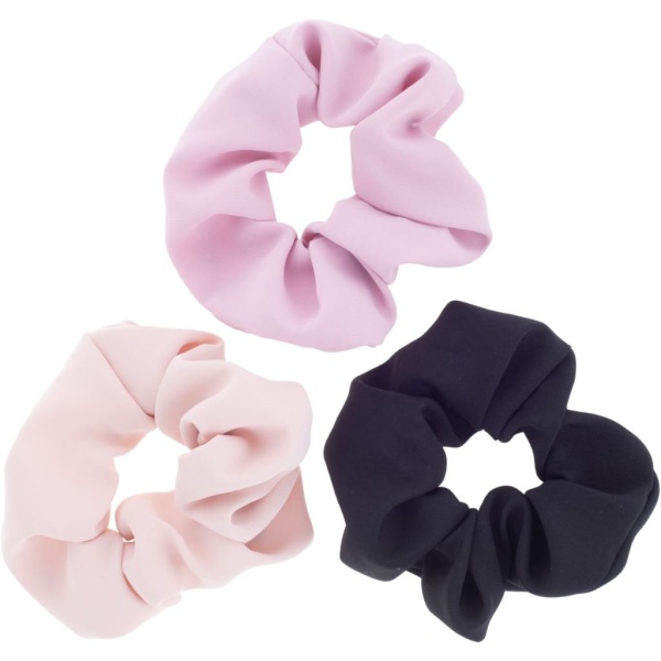 DAZZLING Scrunchie Enfärgad 3 st