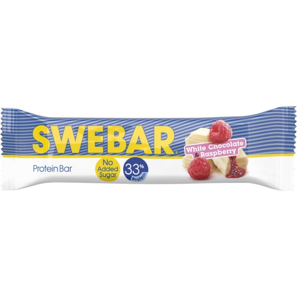 Dalblads Swebar White Chocholate & Raspberry 50 g