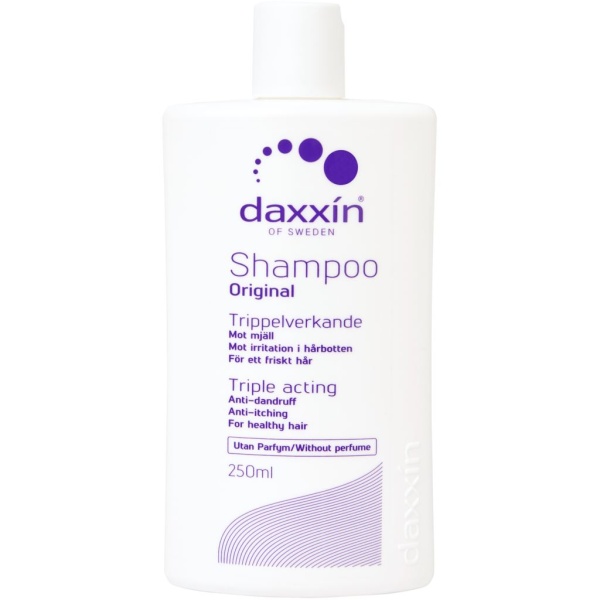 Daxxín Shampoo mot mjäll utan parfym 250 ml