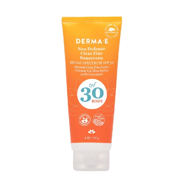 Derma E Sun Defense Clear Zink SPF30 113g