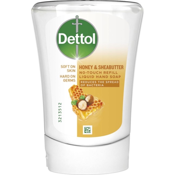 Dettol No-Touch Hand Wash Honey & Sheabutter Refill 250 ml