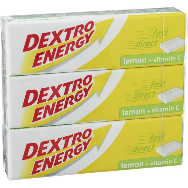 Dextro Energy Lemon Sticks 3-pack