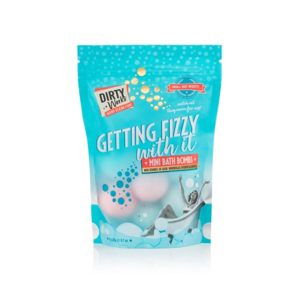 Dirty Works Getting Fizzy With It Mini Bath Bombs 8 x 20 g