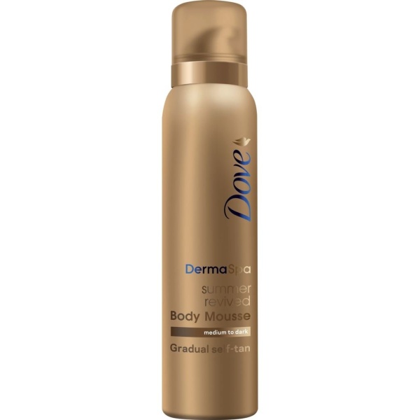 Dove Derma Spa Body Tanning Mousse Medium-Dark 150 ml