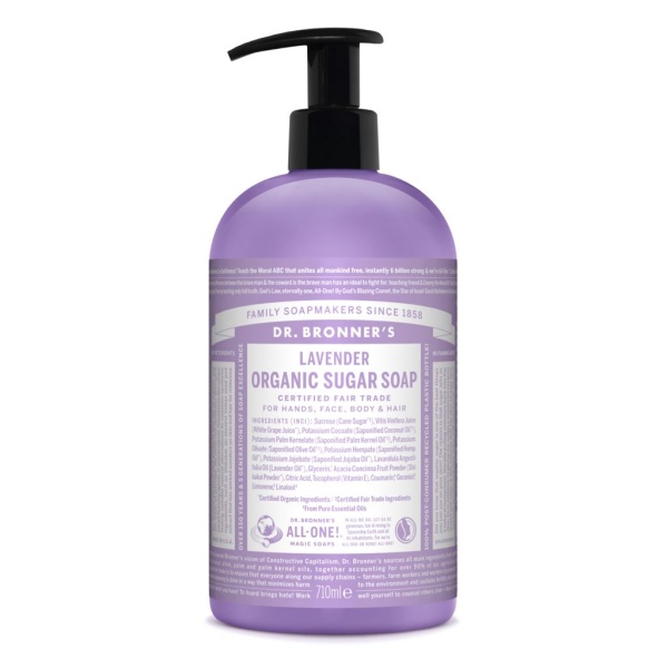 Dr. Bronner’s Lavender Liquid Soap 710 ml