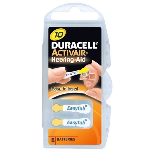 Duracell Activair Batteri 10 - 6 st