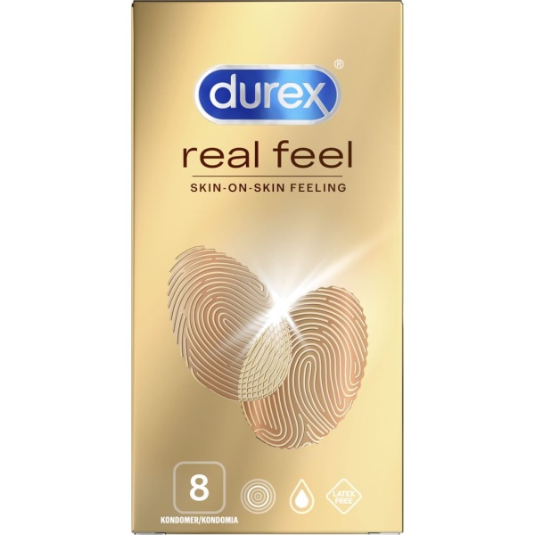 Durex Real Feel Skin-On-Skin Feeling 8 st