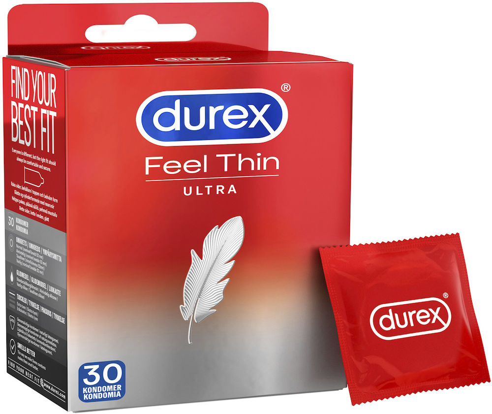 Durex Ultra Thin Kondom Big Pack 30 st