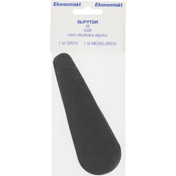 EG Skoglund Fotfil Refill Grov & Medel 2 st