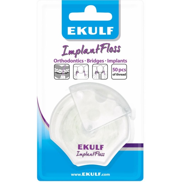 EKULF Implant Floss 50 st