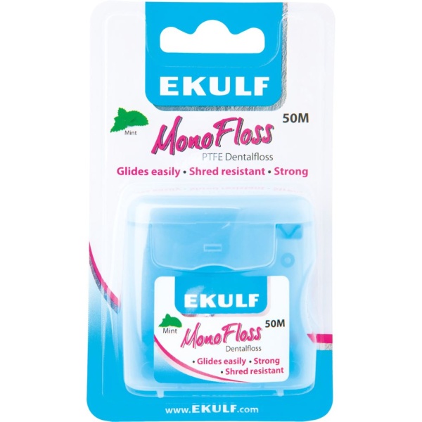 EKULF MonoFloss Tandtråd 50 m