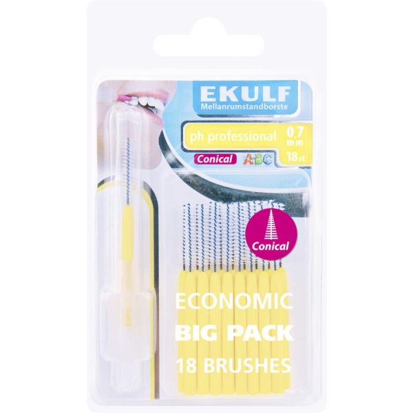 EKULF PH Professional Konisk 0,7 mm 18 st