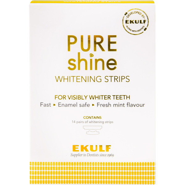 EKULF Pure Shine Whitening Strips Tandremsor 14par