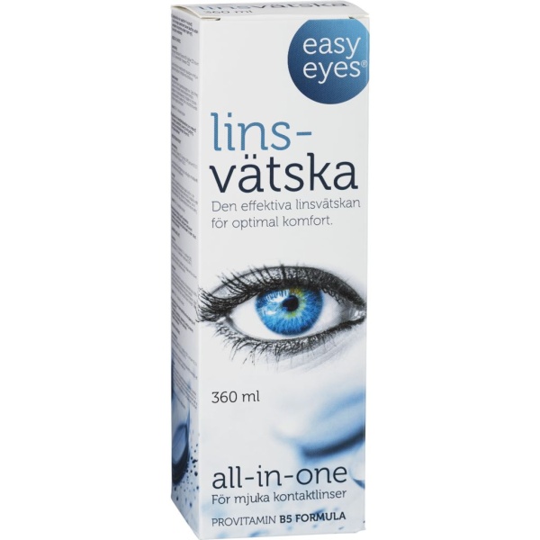 Easy Eyes All-In-One Linsvätska 360 ml