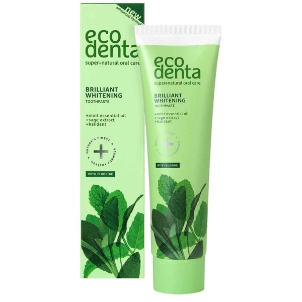 Ecodenta Green Brilliant Whitening Toothpaste 100 ml