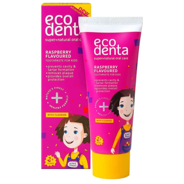 Ecodenta Raspberry Toothpaste Kids 75 ml