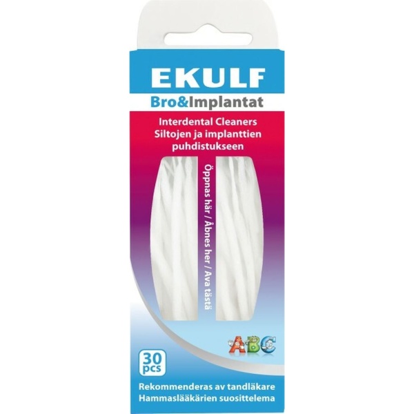 Ekulf Interdental cleaners tandtråd 30 st