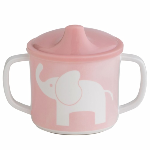 Elefant Spillsäker Pipmugg Rosa 1 st