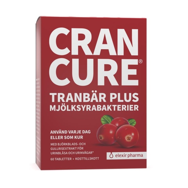 Elexir Pharma Cran Cure® 60 tabletter