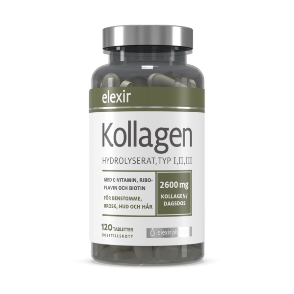 Elexir Pharma Kollagen 120 tabletter