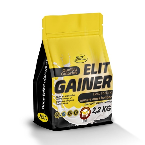 Elit Nutrition Gainer Laktosfri Banana Chocolate 2,2kg