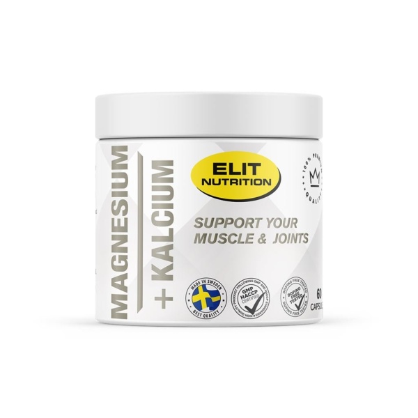 Elit Nutrition Magnesium + Kalcium 60 kapslar