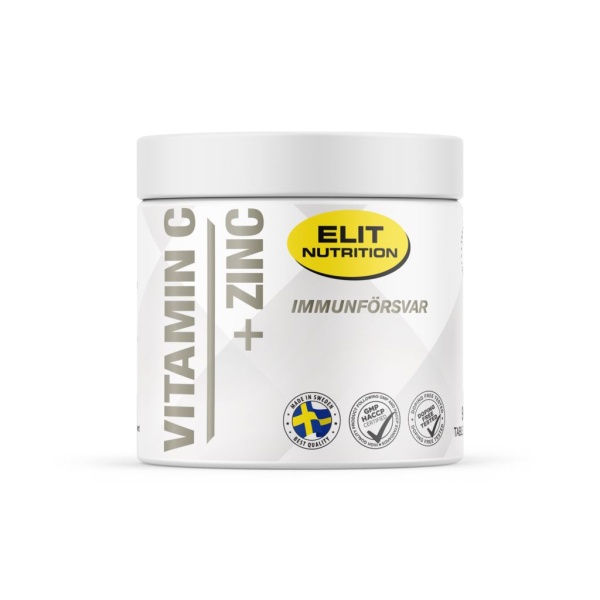 Elit Nutrition Vitamin C + Zinc 90 tabletter