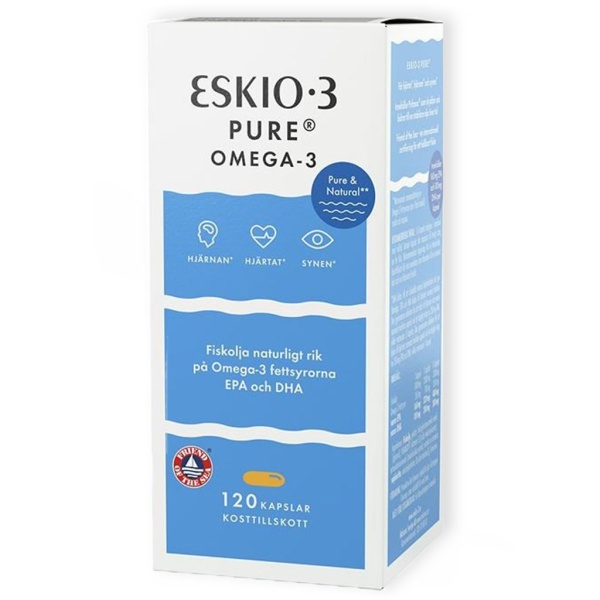 Eskio-3 Pure Omega-3 120 kapslar